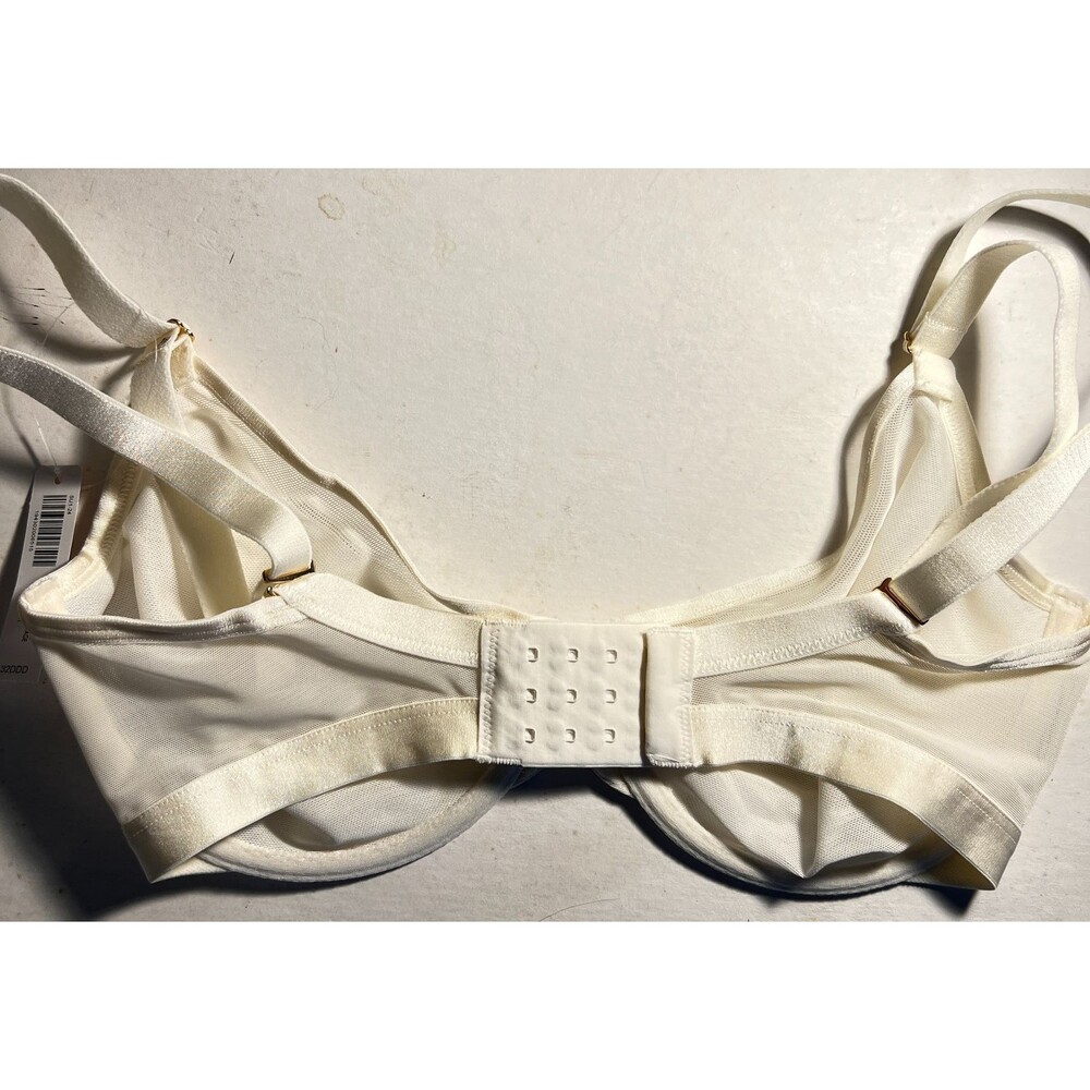 Soma Embraceable Signature Unlined Perfect Coverage Bra 32DDD Ivory NWT - Picture 2 of 5